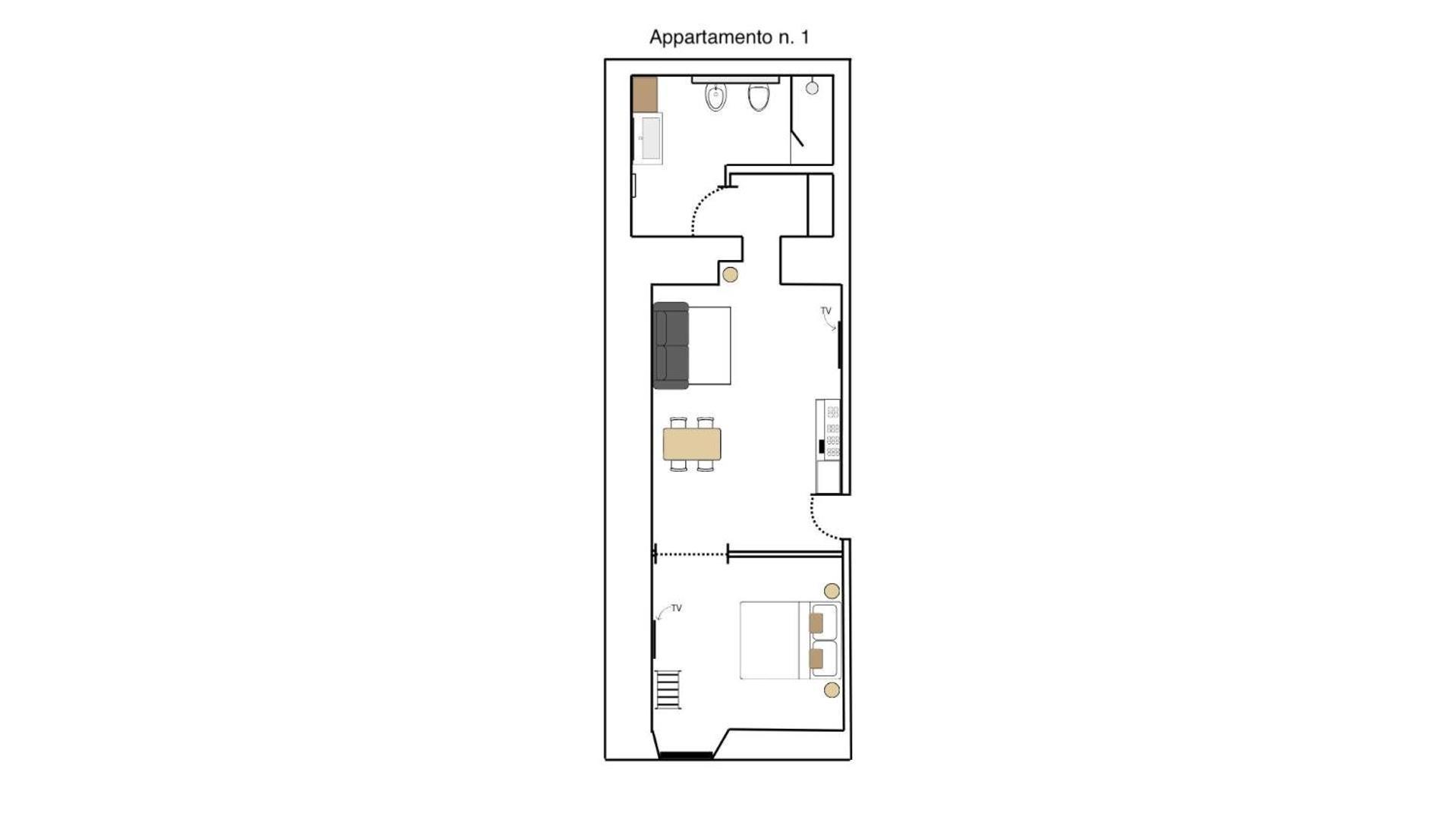 Tezone Seven Apartments Verona Exterior foto